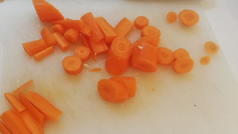 Porkkananpalasia.